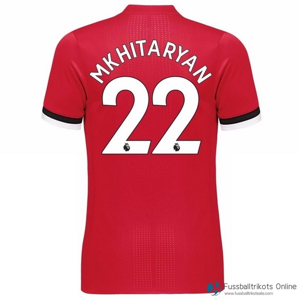 Manchester United Trikot Heim Mkhitaryan 2017-18 Fussballtrikots Günstig